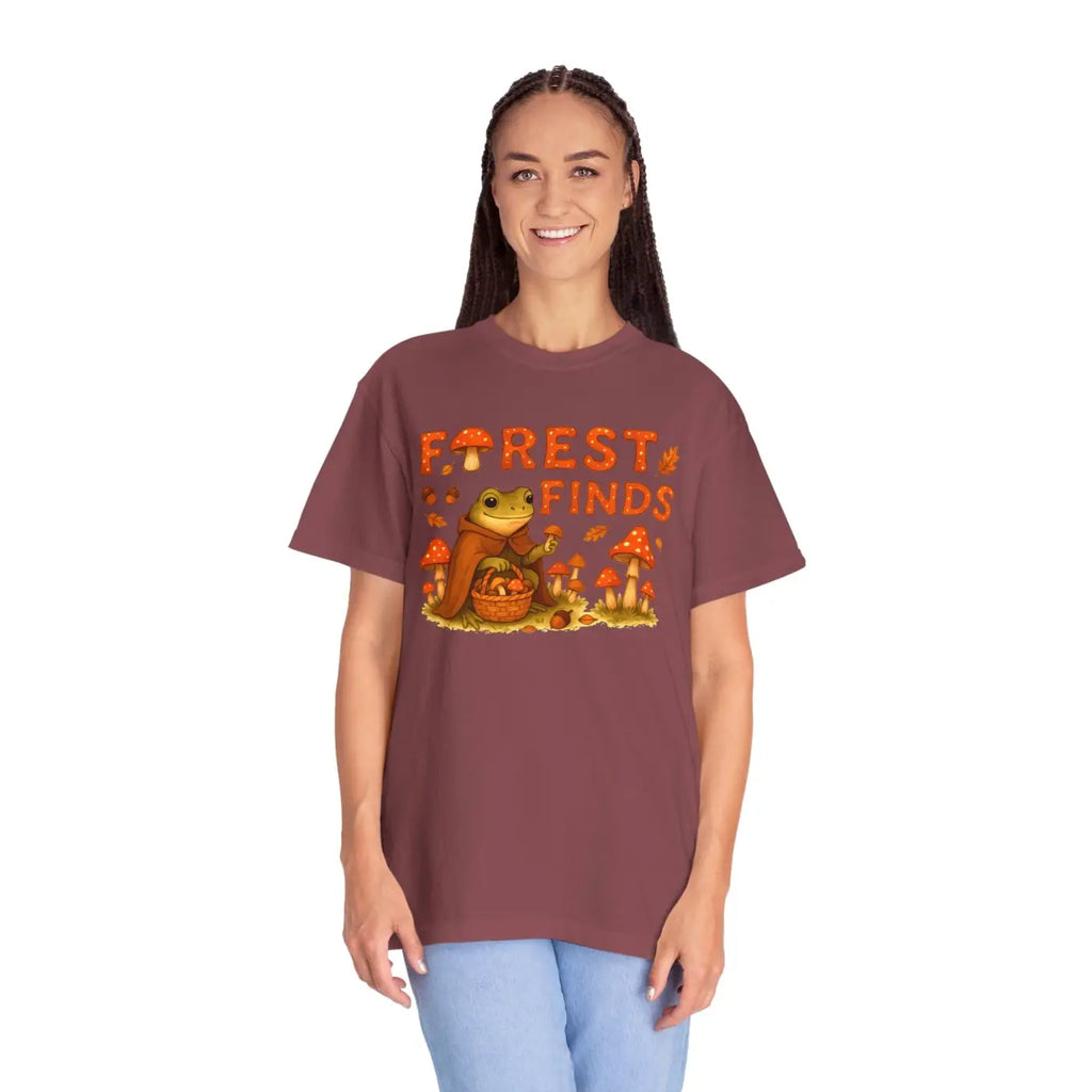 Forest Finds Tee - Premium Mushroom Lover Apparel - DipaliZ