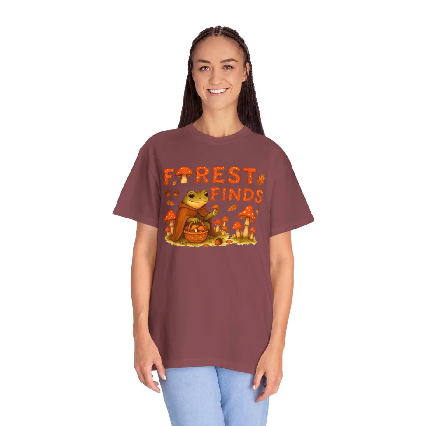 Forest Finds Tee - Premium Mushroom Lover Apparel - DipaliZ