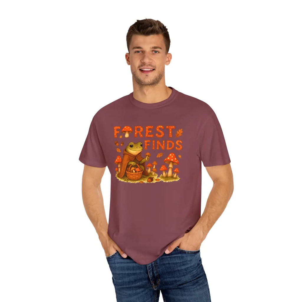 Forest Finds Tee - Premium Mushroom Lover Apparel - DipaliZ