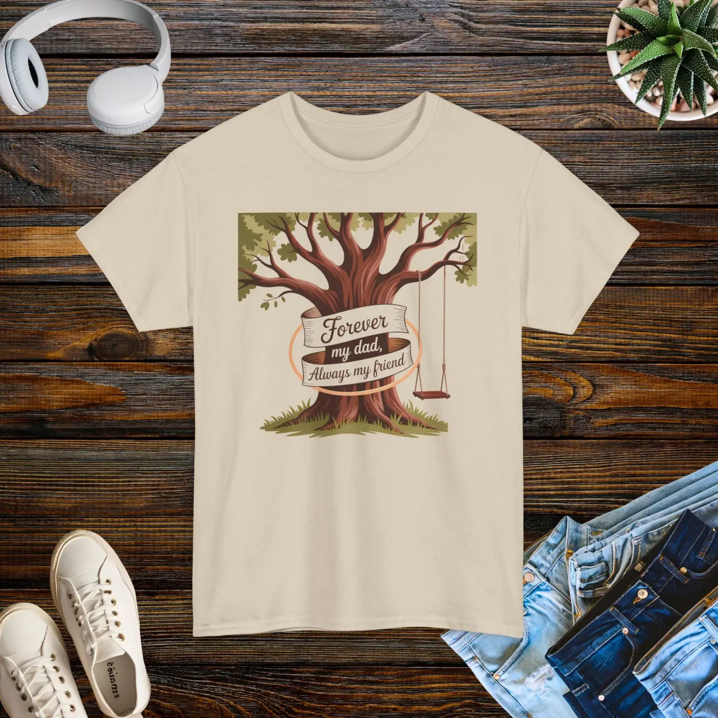 Family Bond Heavy Cotton Tee - Unisex Comfort Style - DipaliZ