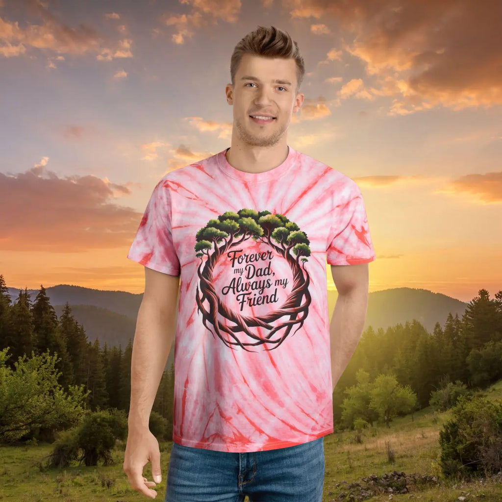 Tie-Dye Tee - Cyclone Unique Birthday Apparel - DipaliZ