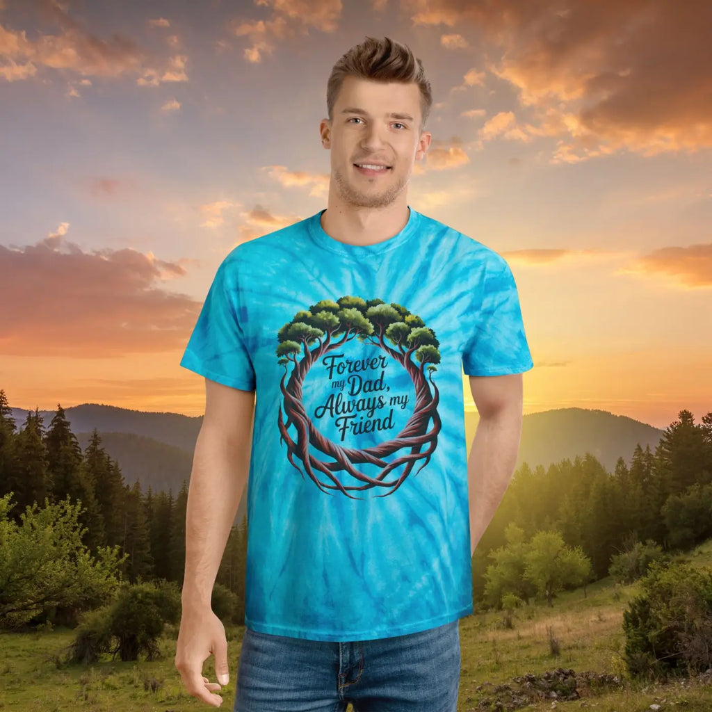 Tie-Dye Tee - Cyclone Unique Birthday Apparel - DipaliZ
