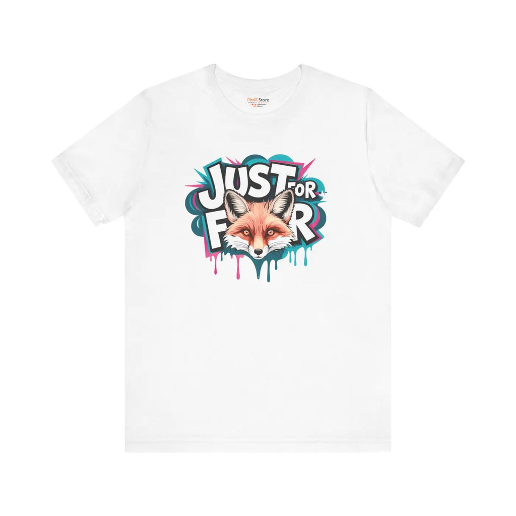 Fox Art Unisex Nature Tee - Animal Lover Gift - DipaliZ