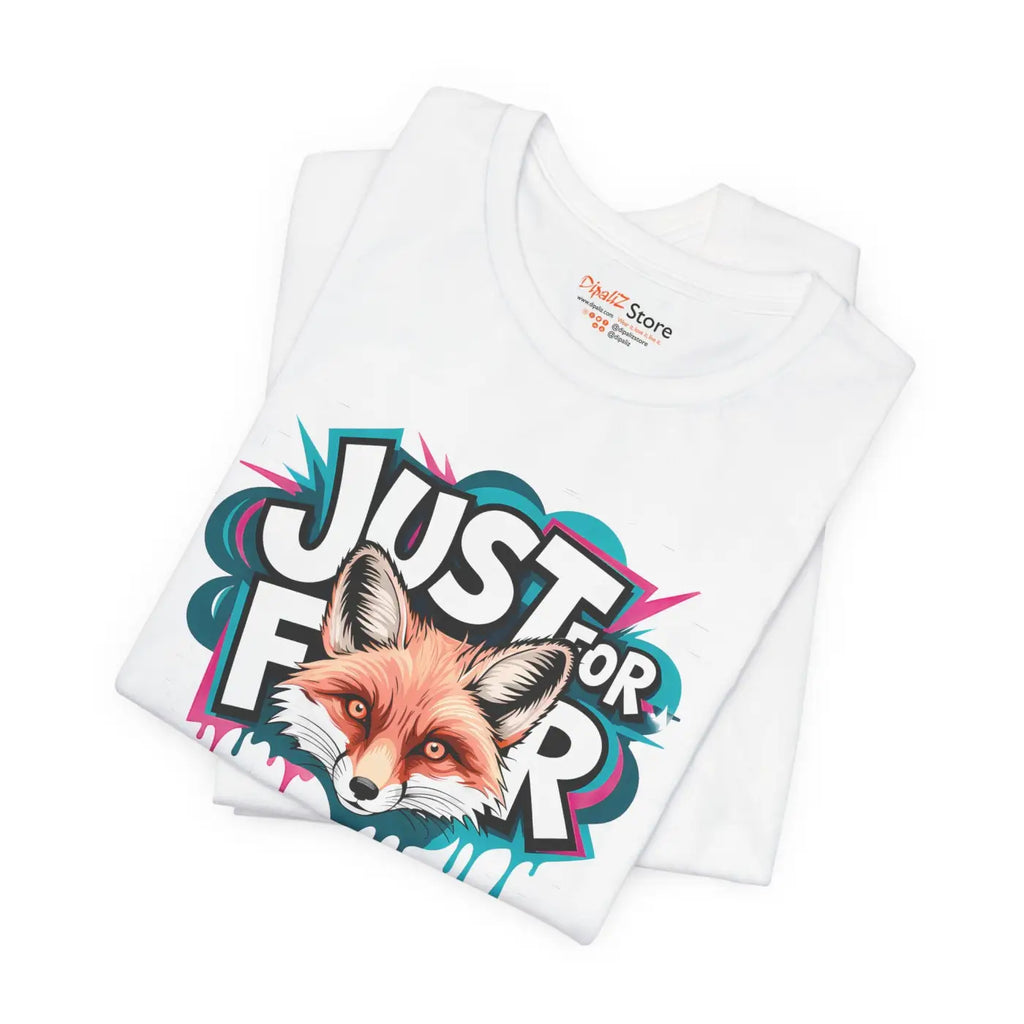 Fox Art Unisex Nature Tee - Animal Lover Gift - DipaliZ