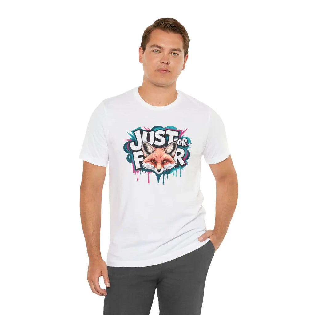 Fox Art Unisex Nature Tee - Animal Lover Gift - DipaliZ
