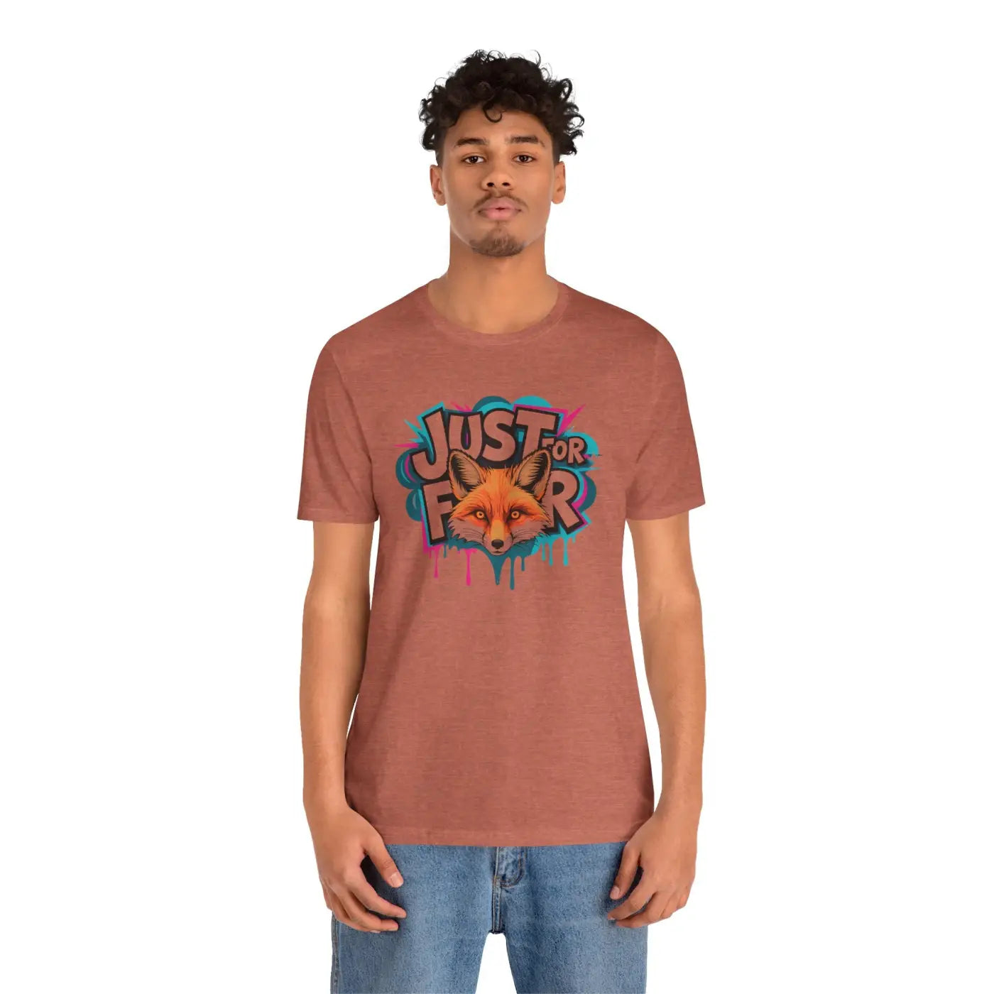 Fox Art Unisex Nature Tee - Animal Lover Gift - DipaliZ