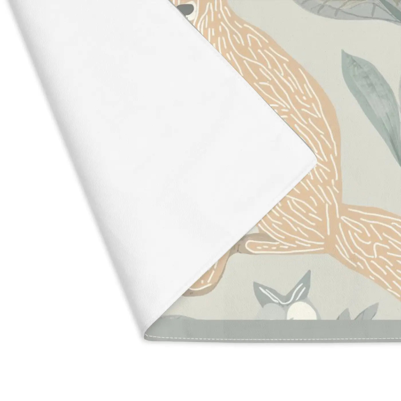 Fox Graphic Art Placemat - Cotton Table Decor - DipaliZ
