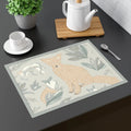 Fox Graphic Art Placemat - Cotton Table Decor - DipaliZ
