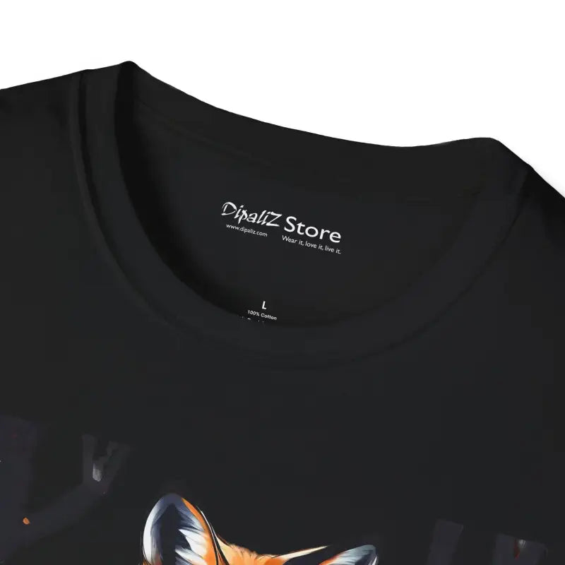 Red Fox Softstyle T-Shirt - Cozy Woodland Tee - DipaliZ