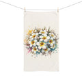 Frangipani Flowers Hand Towel - Bathroom Decor - DipaliZ