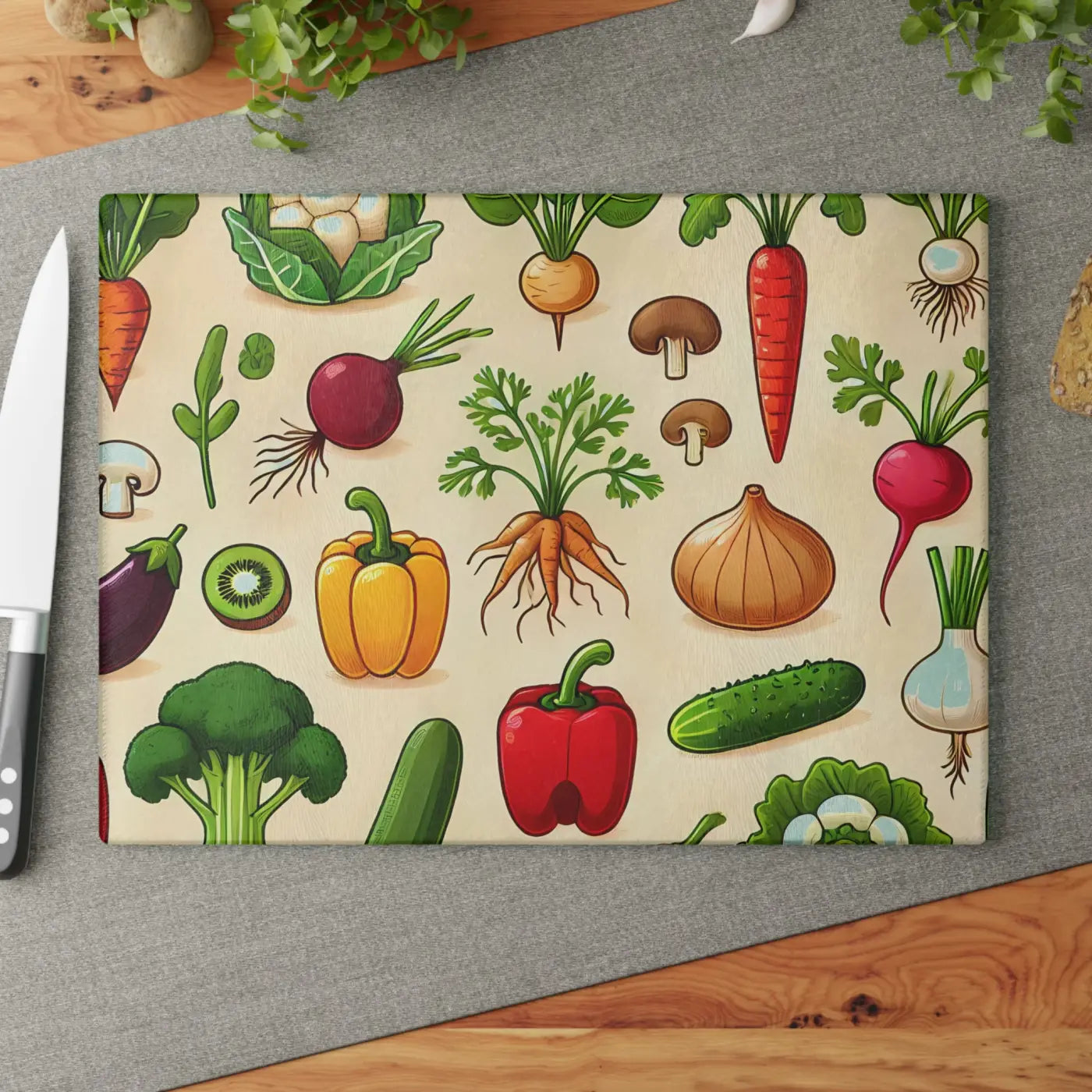 Chic Glass Cutting Board - Tempered Glass Material - DipaliZ