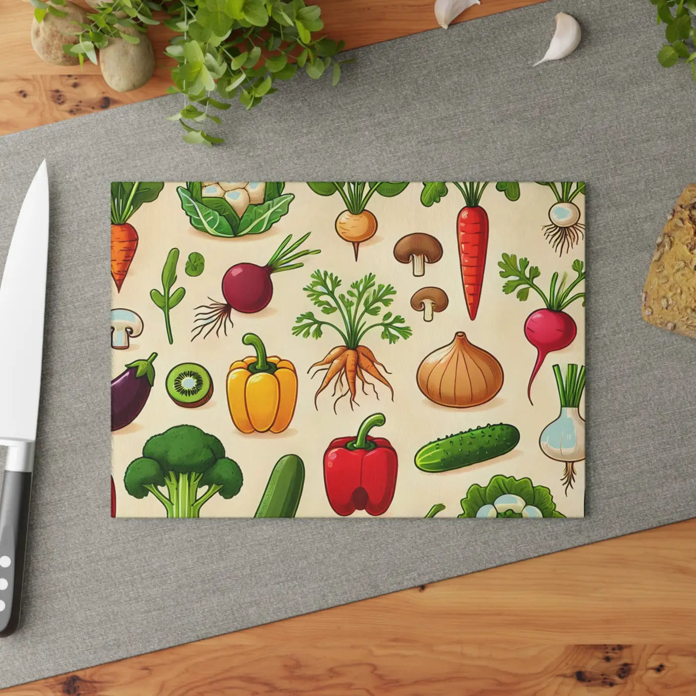 Chic Glass Cutting Board - Tempered Glass Material - DipaliZ