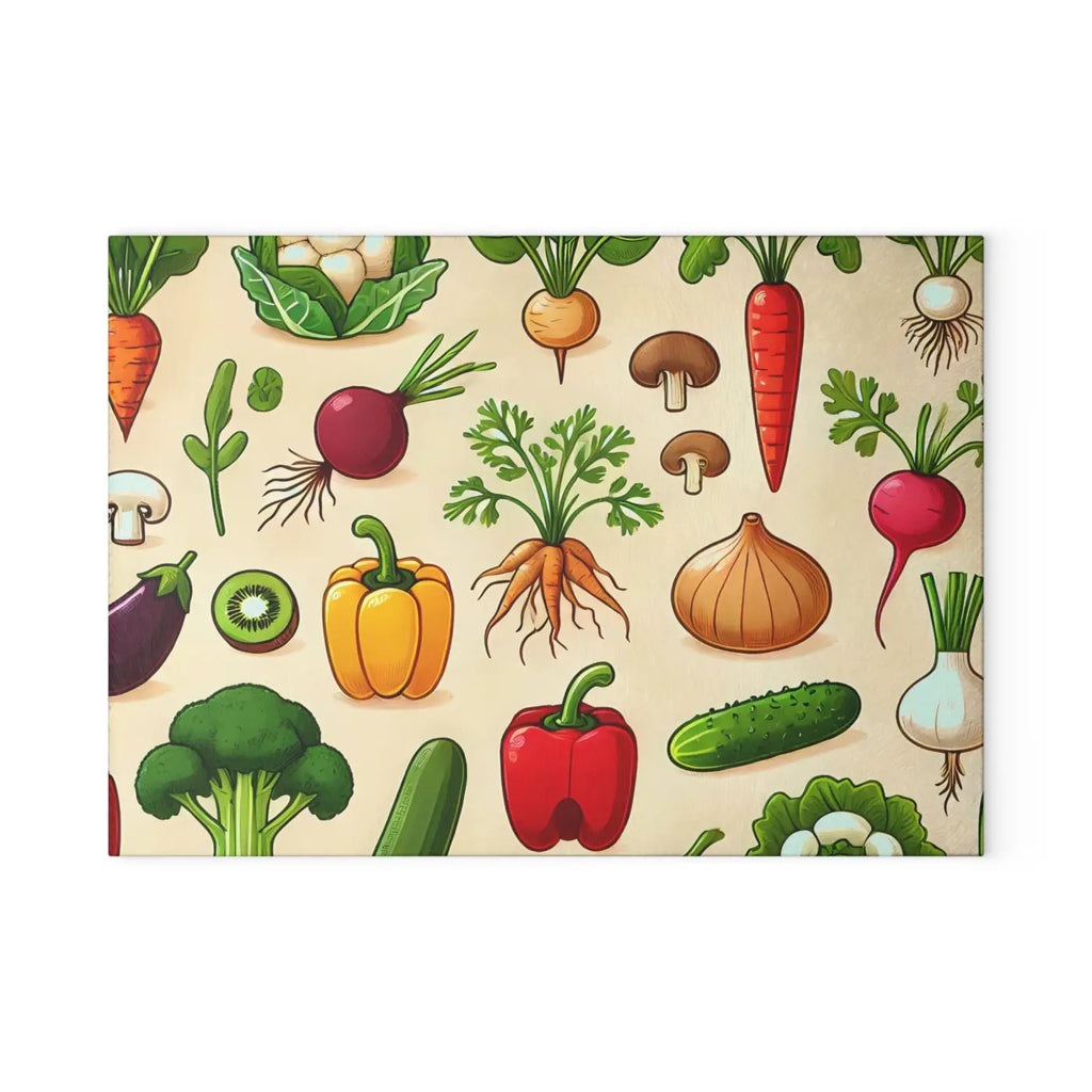 Chic Glass Cutting Board - Tempered Glass Material - DipaliZ