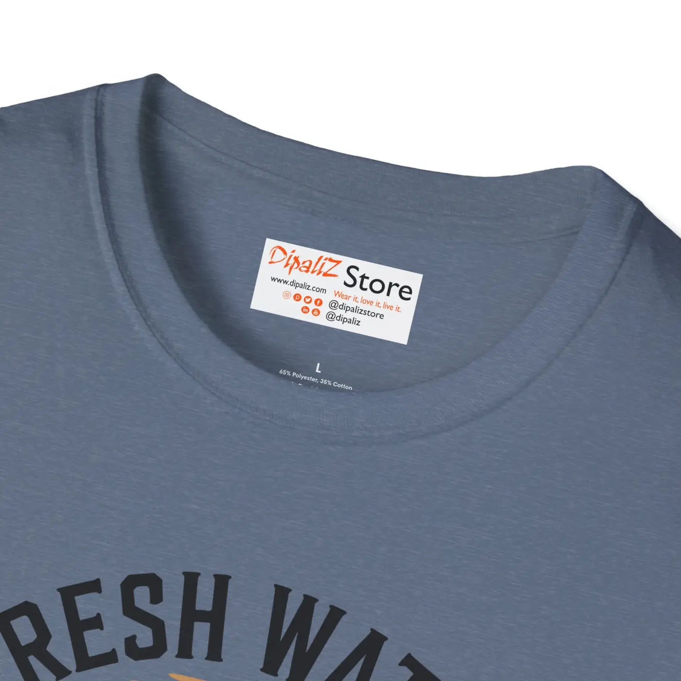 Fresh Water Hunters Unisex Softstyle Tee - Fishing Gear - DipaliZ