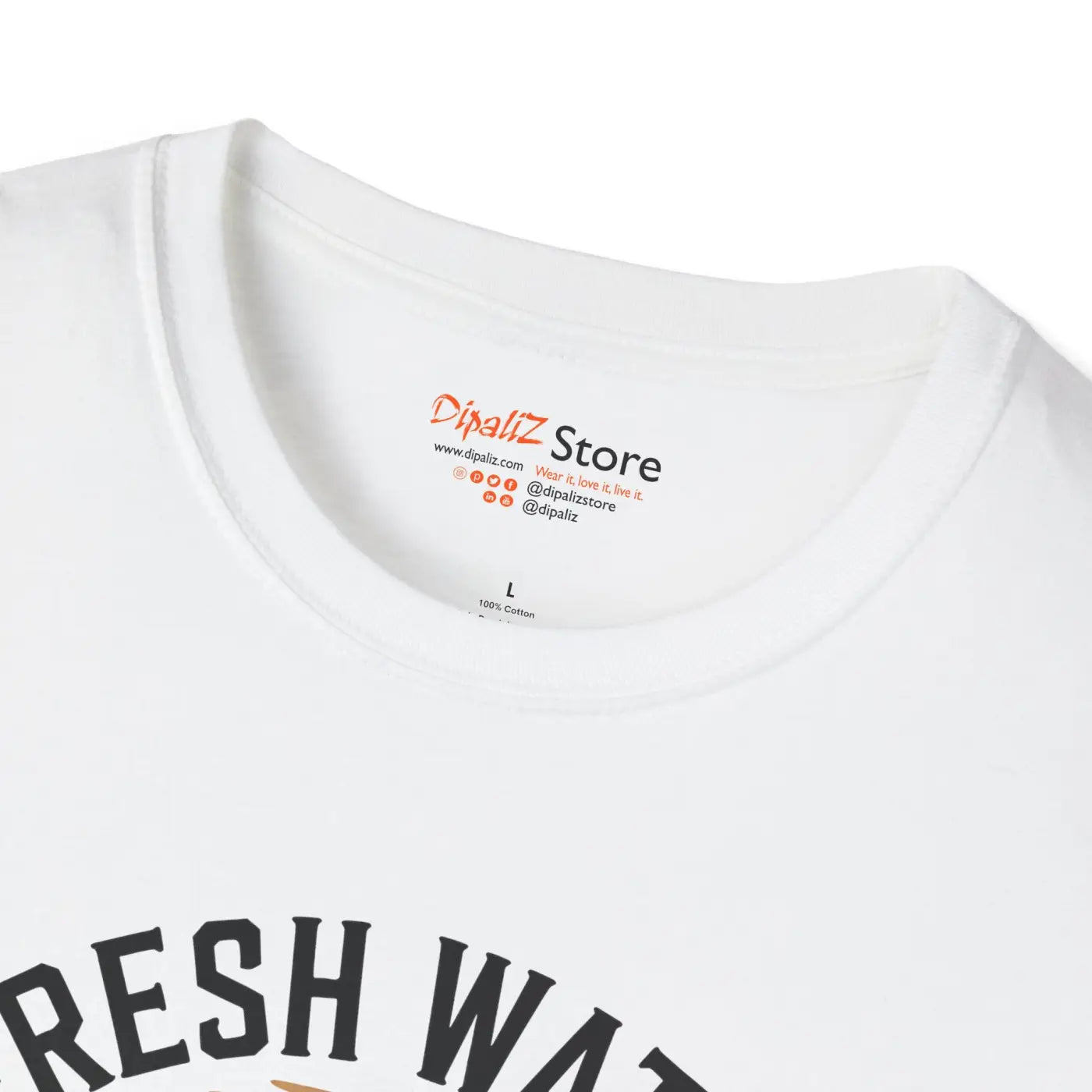 Fresh Water Hunters Unisex Softstyle Tee - Fishing Gear - DipaliZ
