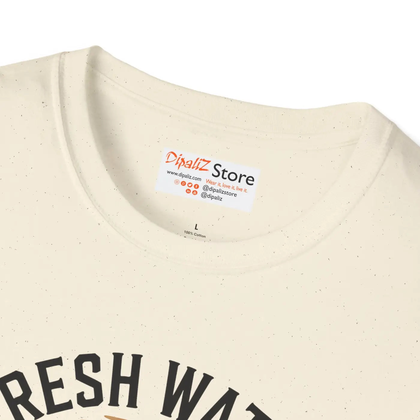 Fresh Water Hunters Unisex Softstyle Tee - Fishing Gear - DipaliZ