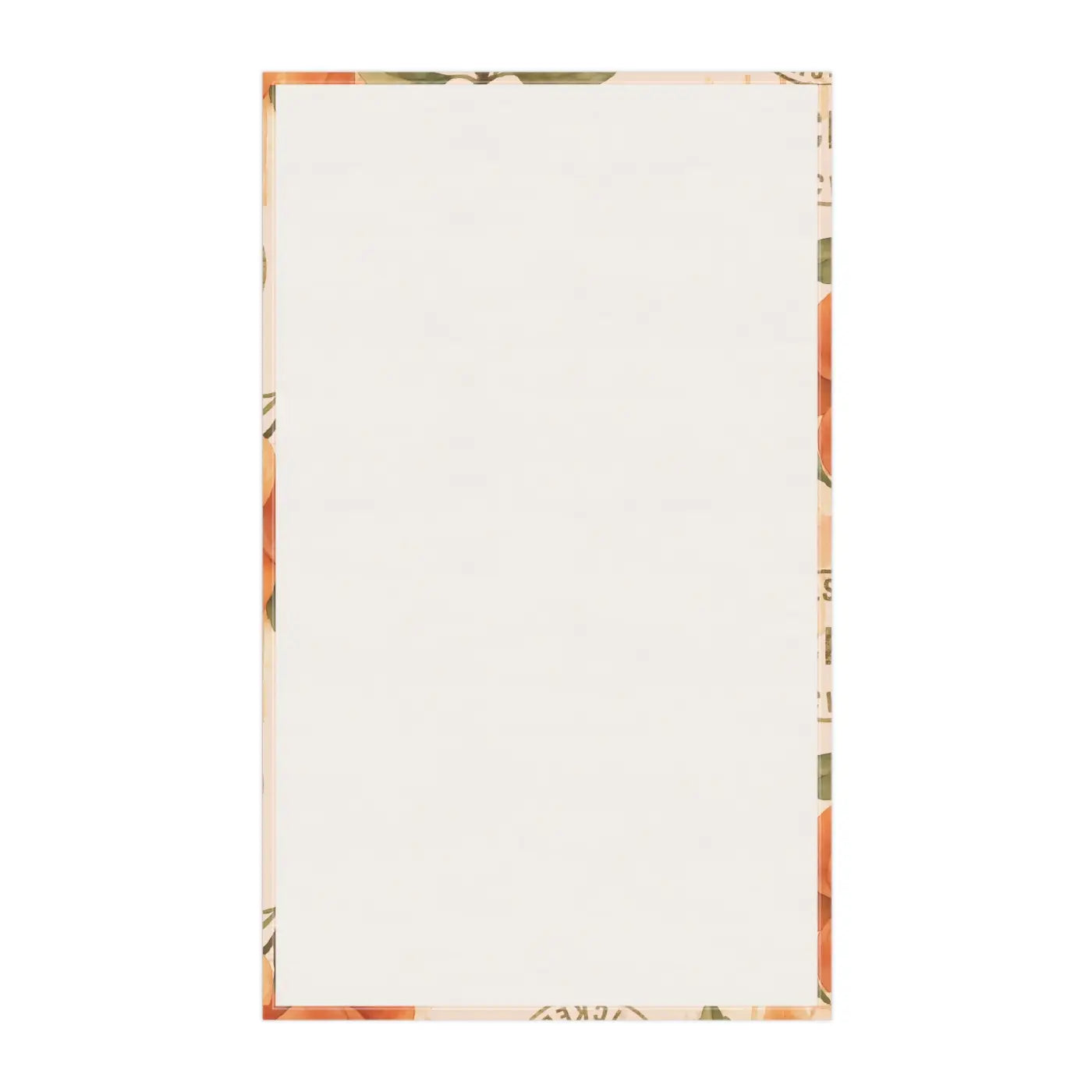 Peaches Tea Towels - Farmhouse Charm Kitchen Decor - DipaliZ