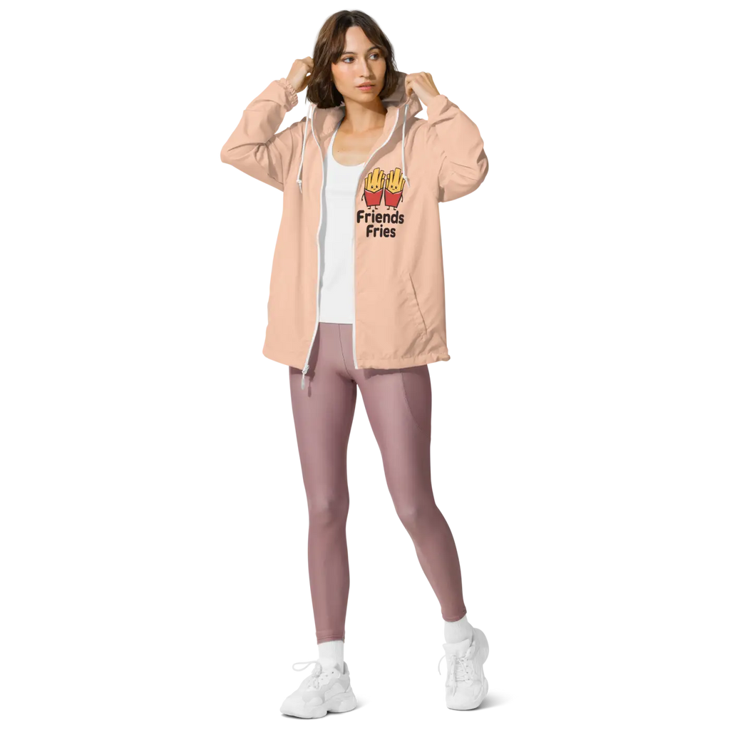 Lightweight Zip Windbreaker - Unisex Adventure Ready - DipaliZ
