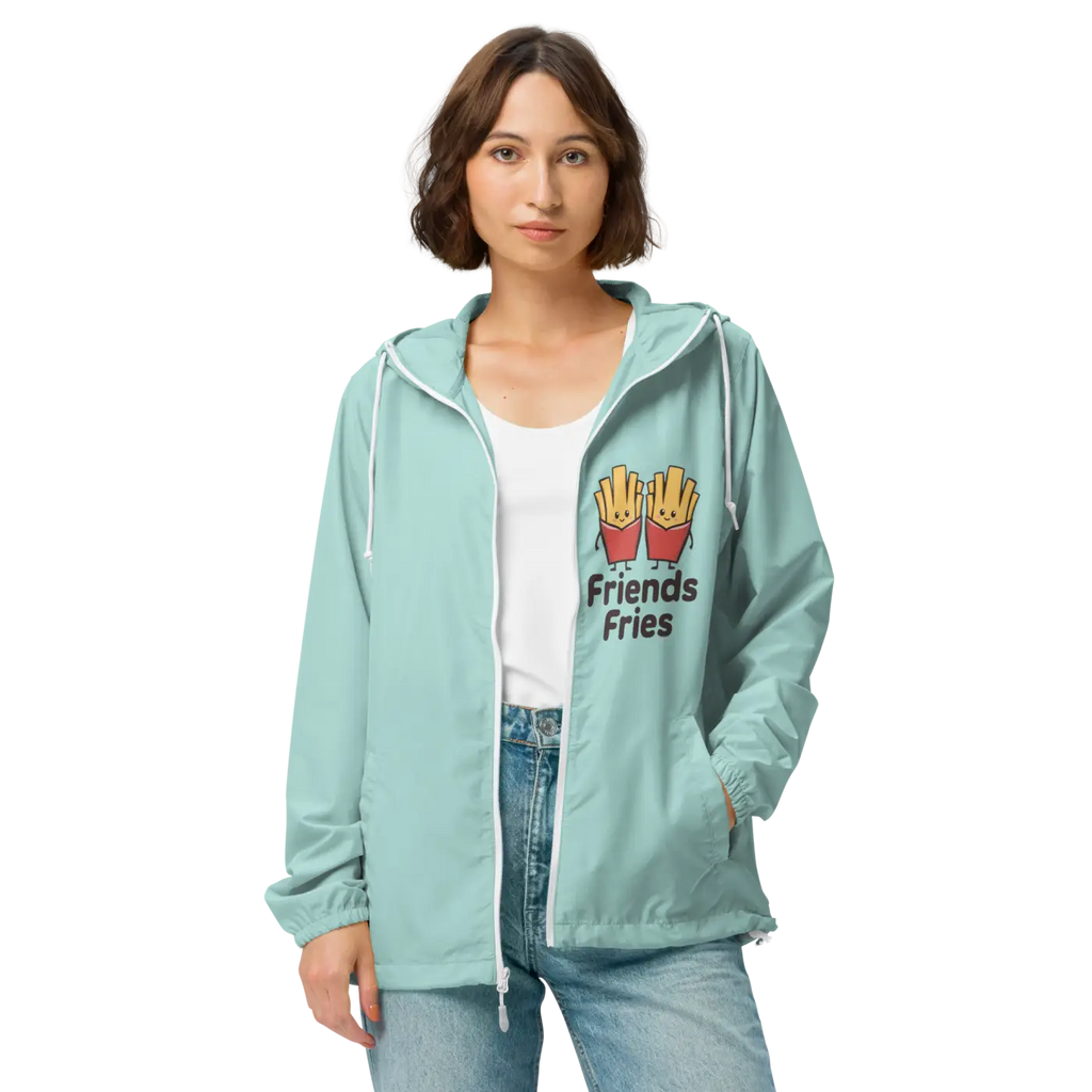Lightweight Zip Windbreaker - Unisex Adventure Ready - DipaliZ