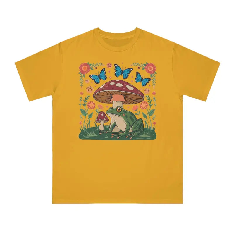 Cottage Core Mushroom Tee - Pure Organic Bliss Style - DipaliZ