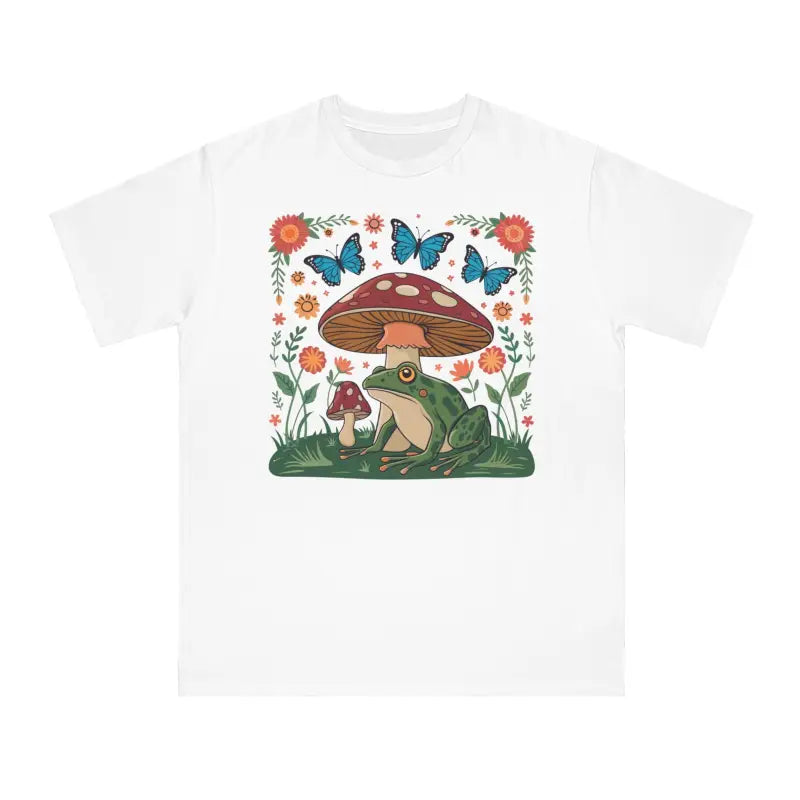 Cottage Core Mushroom Tee - Pure Organic Bliss Style - DipaliZ