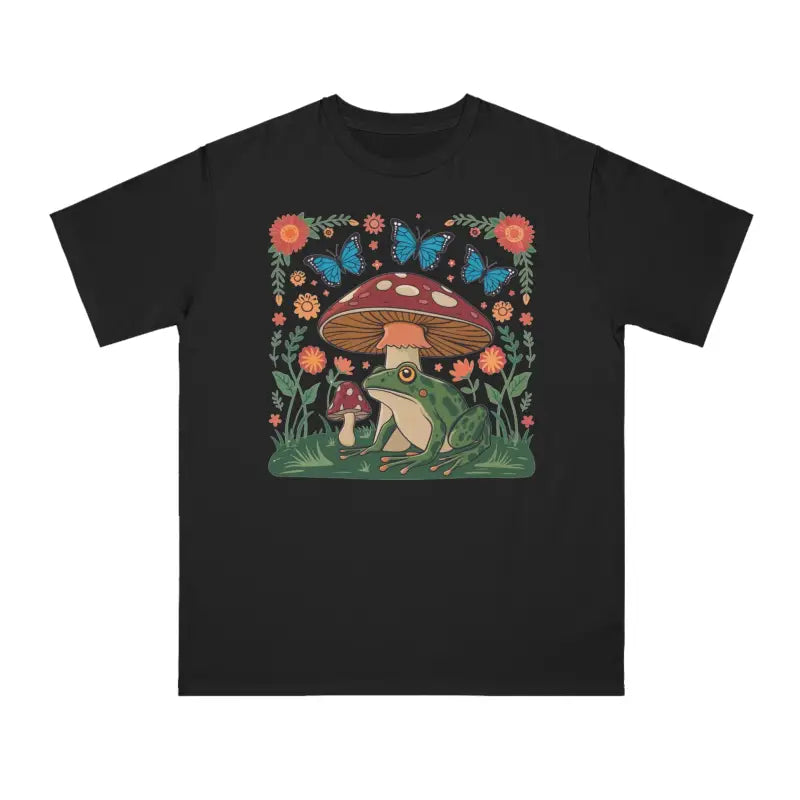Cottage Core Mushroom Tee - Pure Organic Bliss Style - DipaliZ