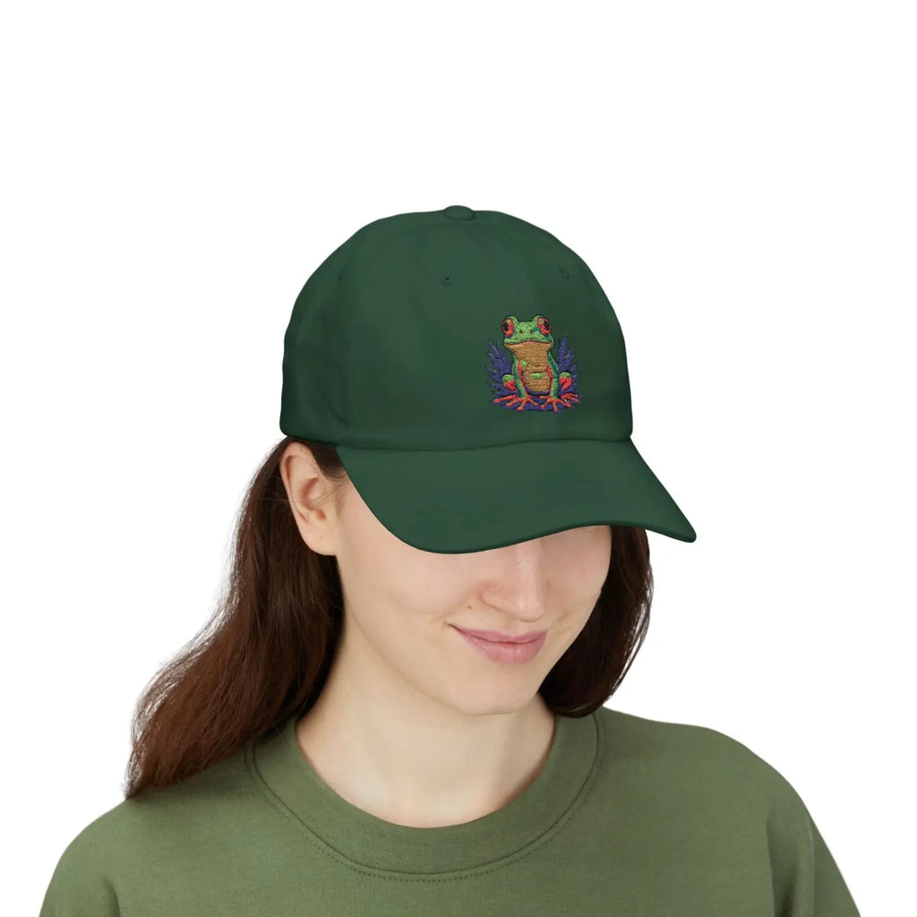 Classic Dad Cap - Green Camo Fashion Statement - DipaliZ