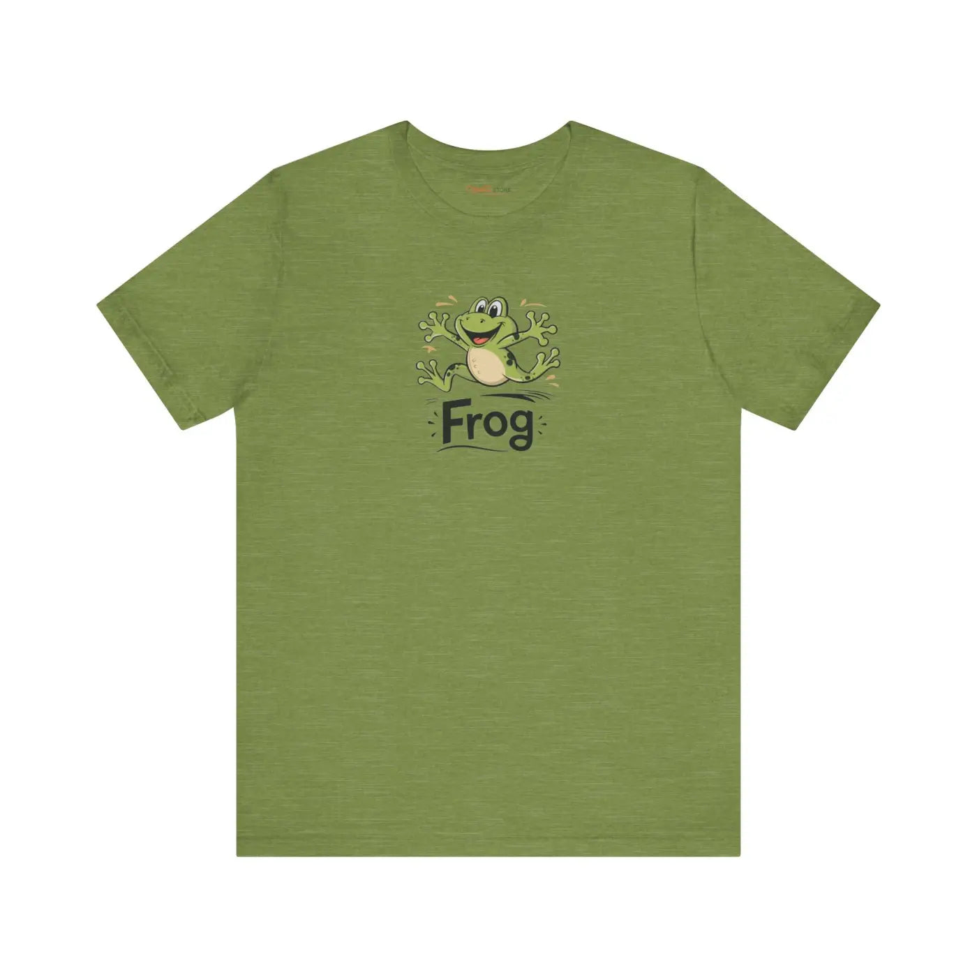 Unisex Jersey Short Sleeve Frog Tee - Soft Cotton - DipaliZ