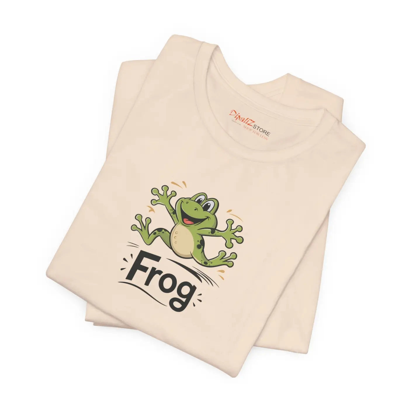 Unisex Jersey Short Sleeve Frog Tee - Soft Cotton - DipaliZ