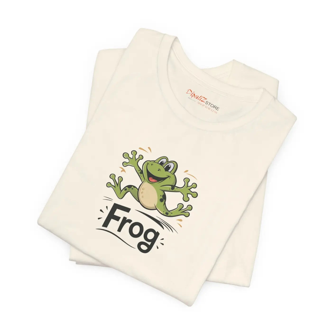 Unisex Jersey Short Sleeve Frog Tee - Soft Cotton - DipaliZ
