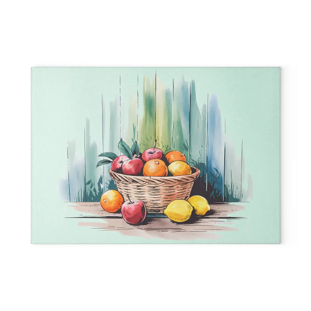 Colorful Tempered Glass Cutting Board for Culinary Enthusiasts - DipaliZ