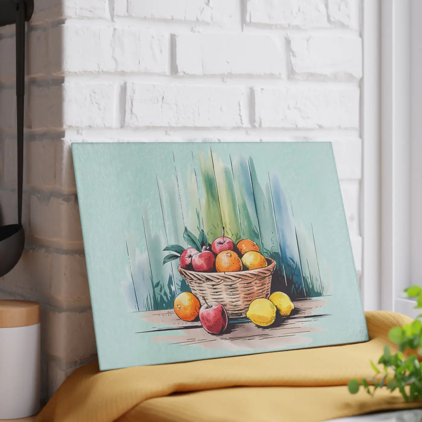 Colorful Tempered Glass Cutting Board for Culinary Enthusiasts - DipaliZ