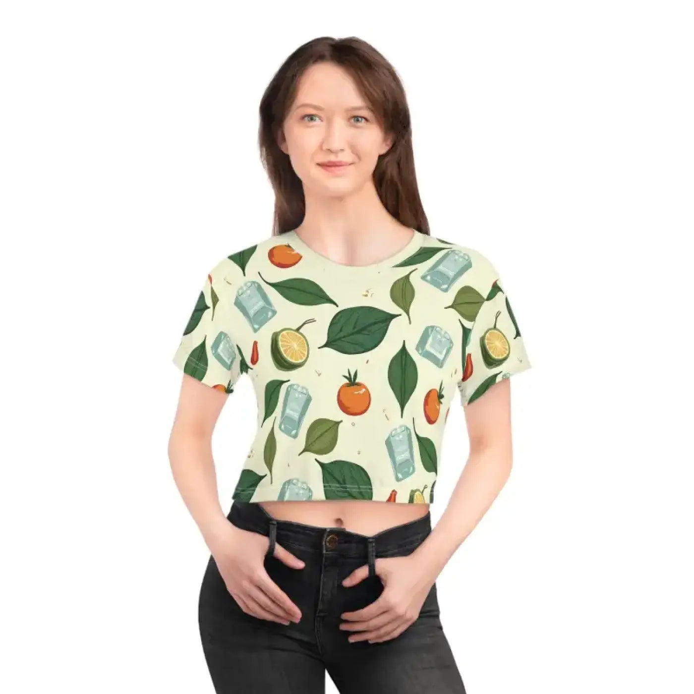 Refreshing Summer Crop Tee - Cool Vibes Style - DipaliZ