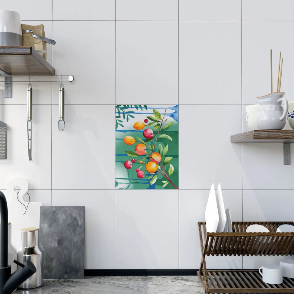 Stunning Ceramic Photo Tiles - Vibrant Wall Art Decor - DipaliZ
