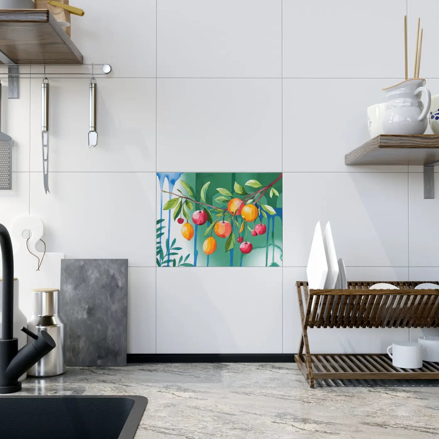 Stunning Ceramic Photo Tiles - Vibrant Wall Art Decor - DipaliZ