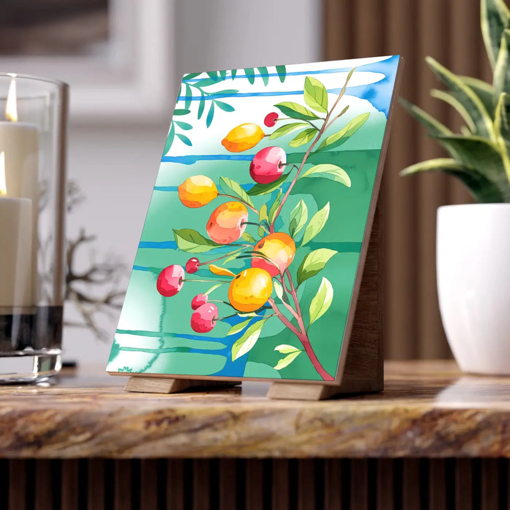 Stunning Ceramic Photo Tiles - Vibrant Wall Art Decor - DipaliZ