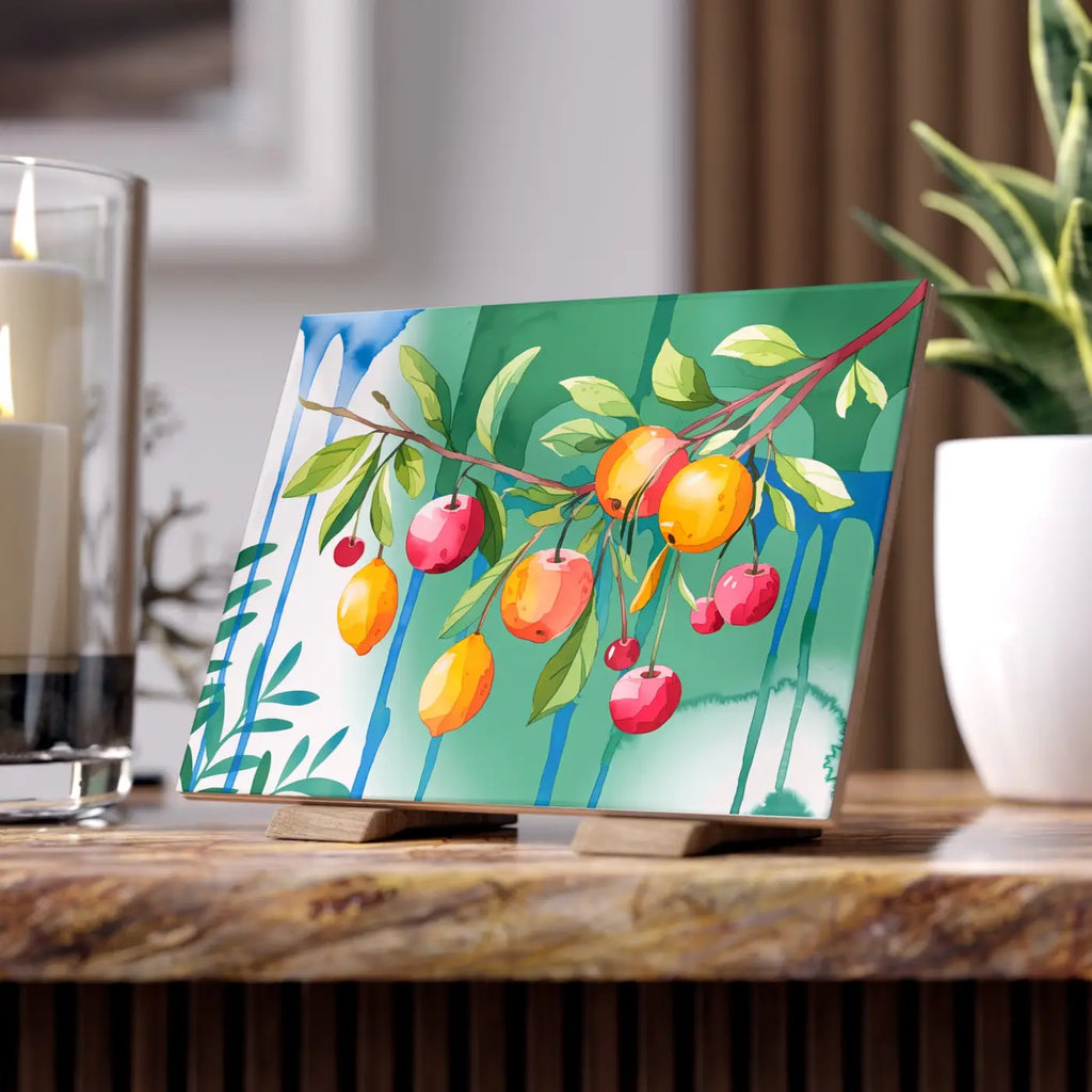 Stunning Ceramic Photo Tiles - Vibrant Wall Art Decor - DipaliZ