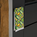Cheerful Tea Towel - Citrus and Veggies Print Kitchen Decor - DipaliZ