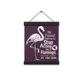 Creative Flamingo Poster - Dynamic Hanger Piece - DipaliZ