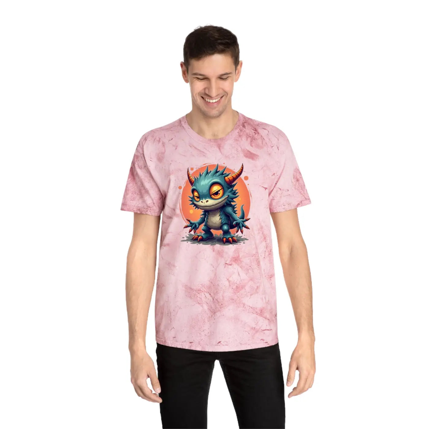 Fun Monster Unisex Color Blast T-Shirt - Vibrant Tee - DipaliZ