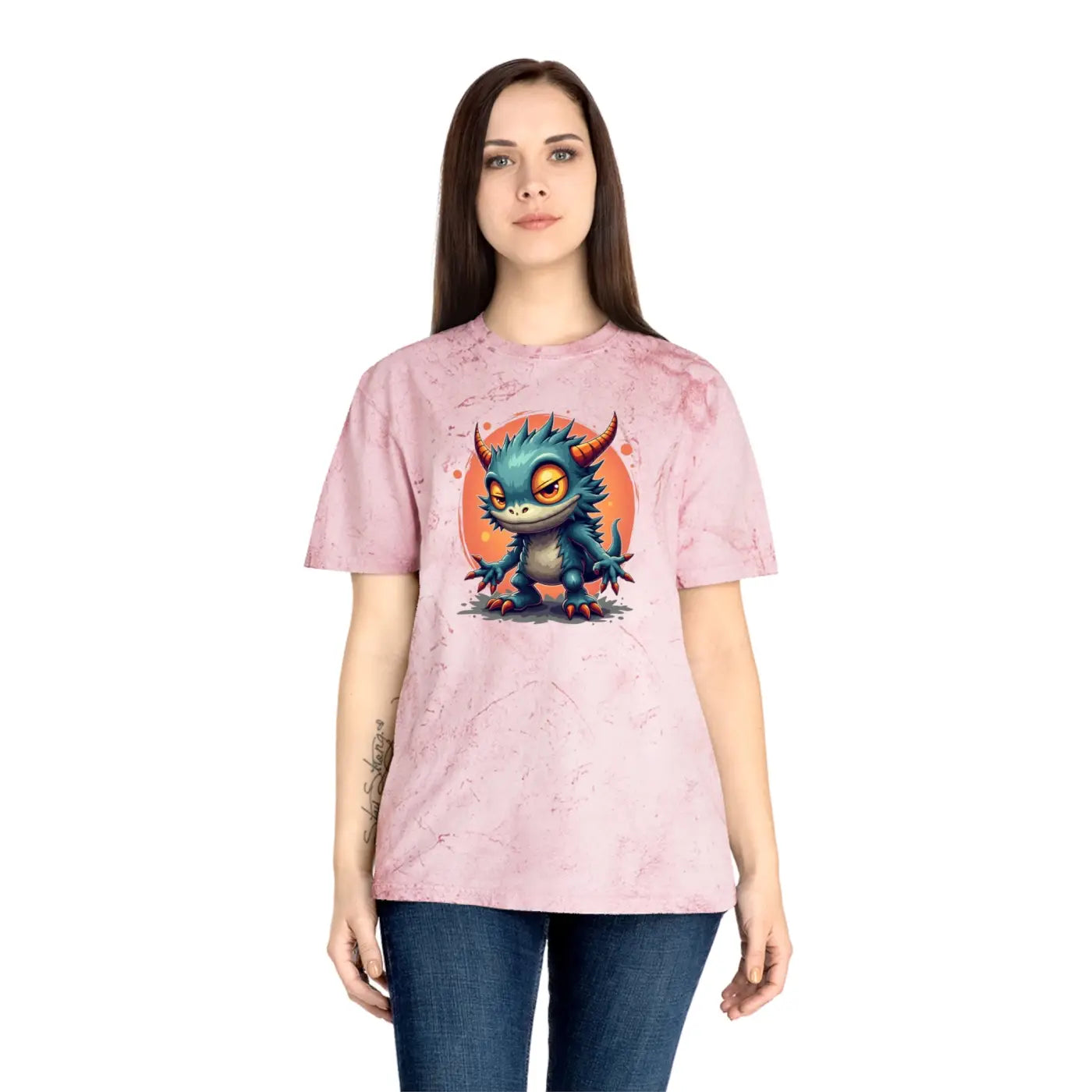 Fun Monster Unisex Color Blast T-Shirt - Vibrant Tee - DipaliZ