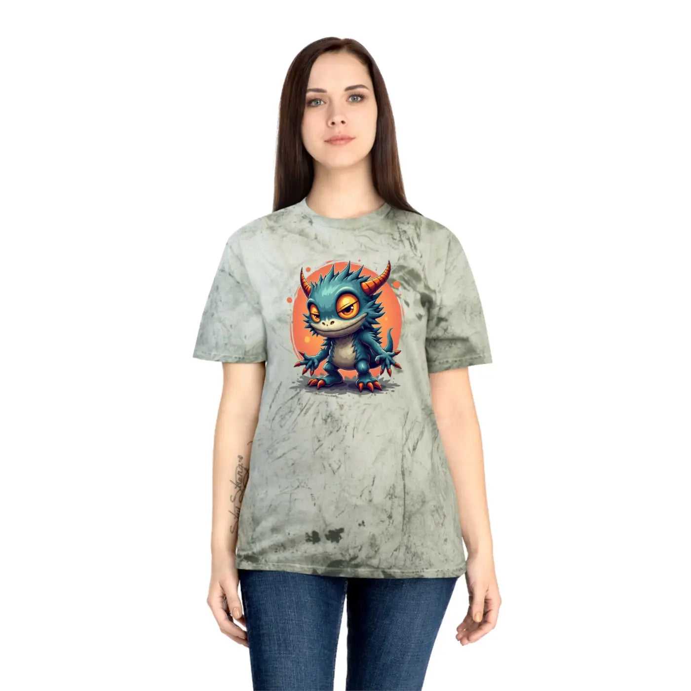 Fun Monster Unisex Color Blast T-Shirt - Vibrant Tee - DipaliZ
