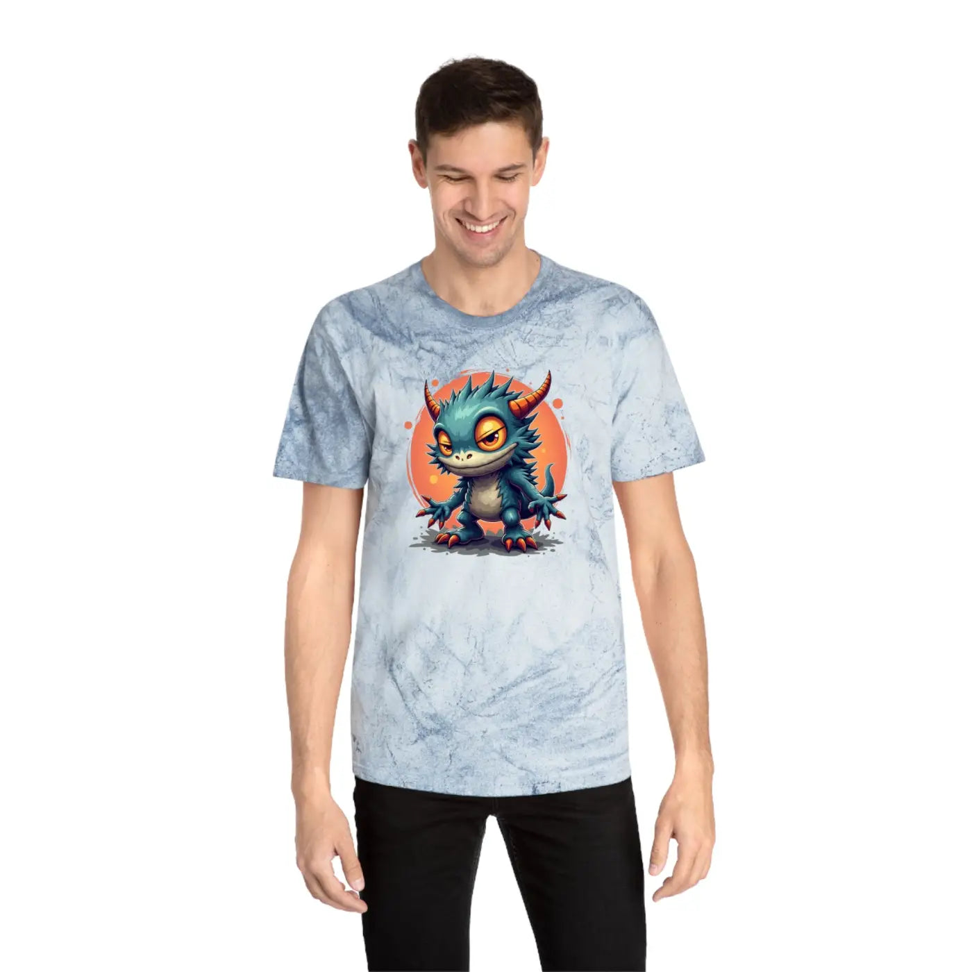 Fun Monster Unisex Color Blast T-Shirt - Vibrant Tee - DipaliZ
