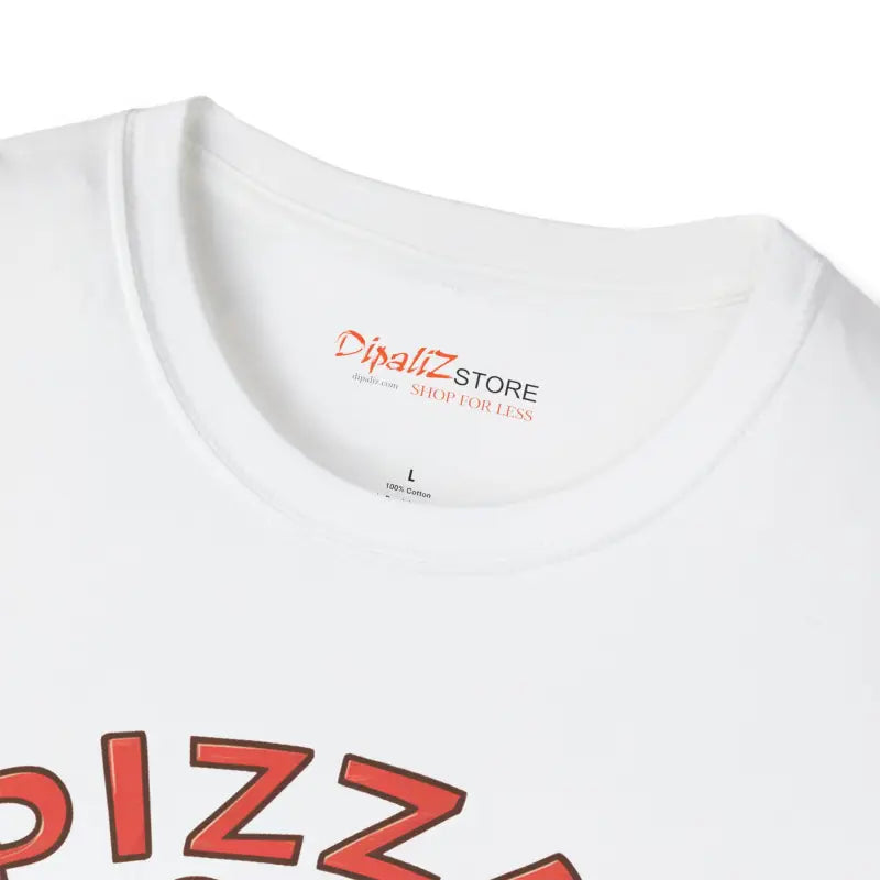 Pizza Monster Cozy Cotton Tee - Casual Comfort Style - DipaliZ