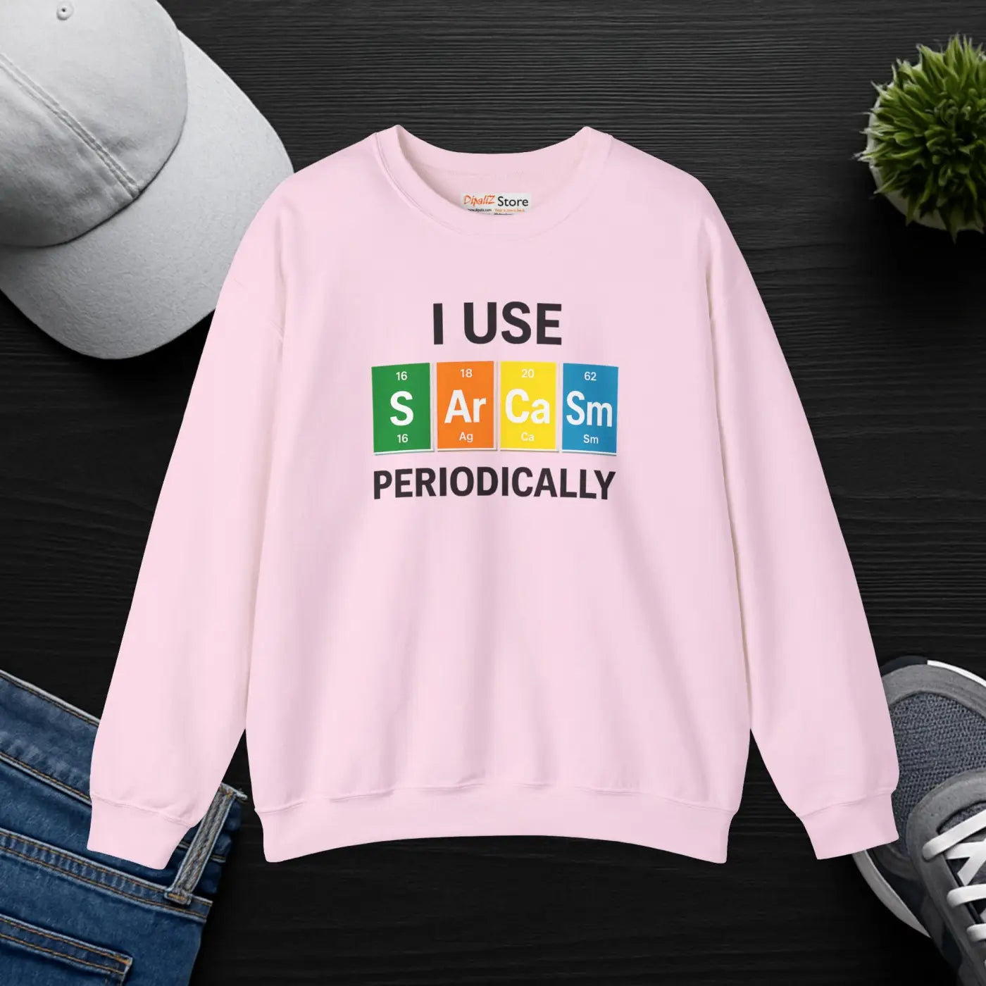 Funny Sarcasm Sweatshirt - Nerdy Humor Cloudlike Softness - DipaliZ