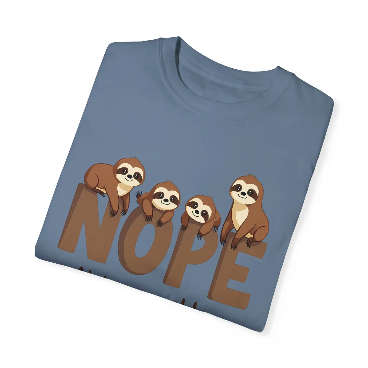 Funny Sloth Graphic Tee - Relaxed Vibes Unisex - DipaliZ
