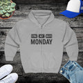Funny Techie Hoodie - Ctrl Alt Delete Monday Zip Up - DipaliZ