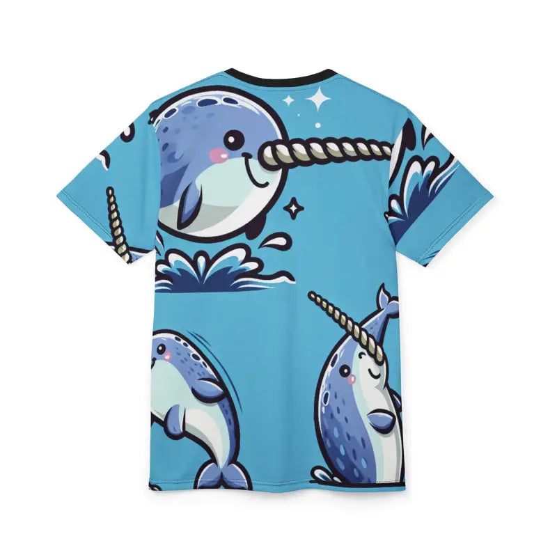 Whale Wonderland Tee - Light Fabric Fun Unisex Shirt - DipaliZ