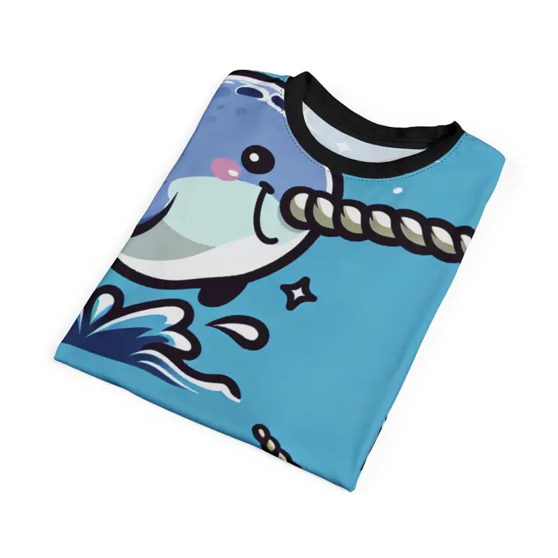Whale Wonderland Tee - Light Fabric Fun Unisex Shirt - DipaliZ