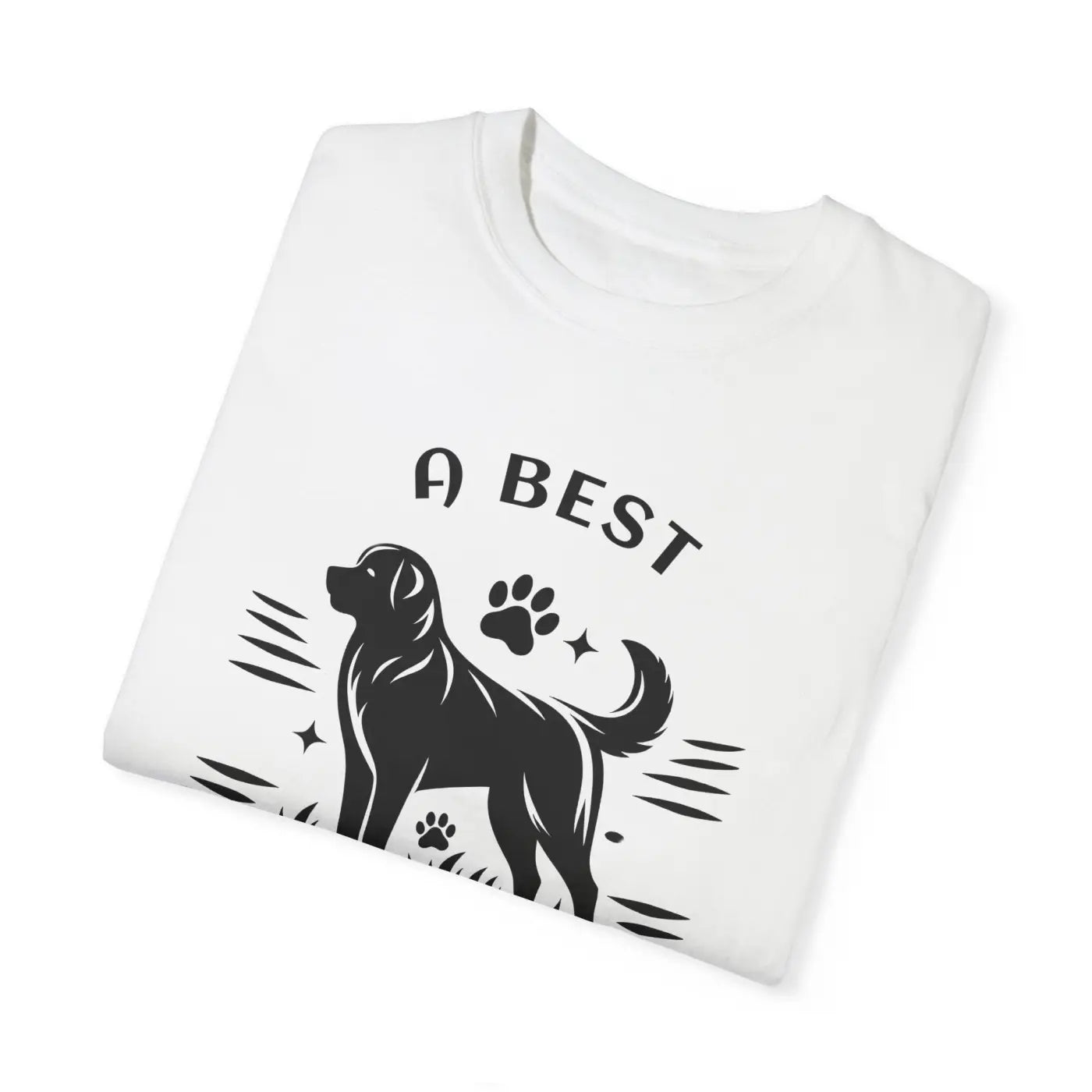 Furever Friend Unisex T-Shirt - Garment Dyed for Dog Lovers - DipaliZ